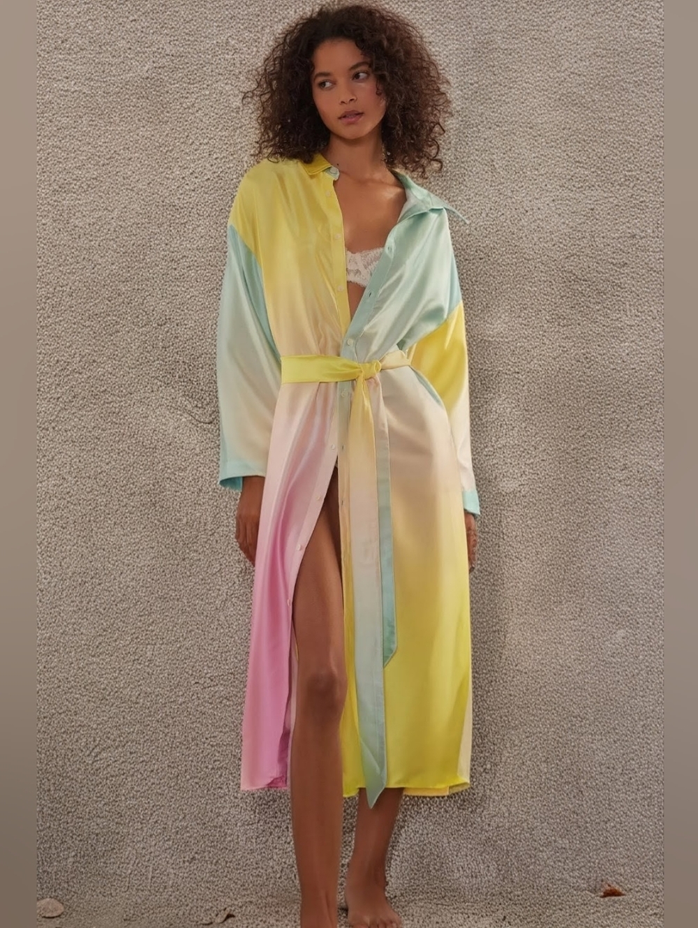 NEW Anthropologie Ombre Robe NWT